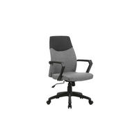 Chefsessel EDGY schwarz grau EDGY - schwarz/grau (58,00/99,00/56,00cm) - byLIVING
