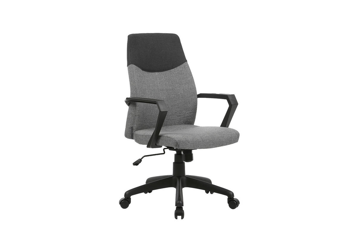 Chefsessel EDGY schwarz grau EDGY - schwarz/grau (58,00/99,00/56,00cm) - byLIVING