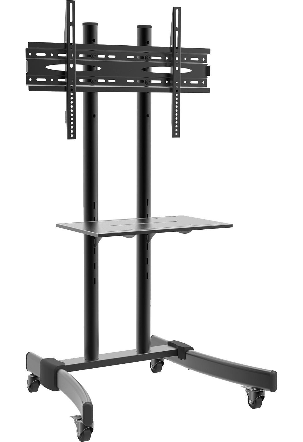 VCM TV-Standfuß schwarz TV-Standfuß_B-MS125_schwarz VCM - schwarz (125,00/76,00/66,00cm) - VCM