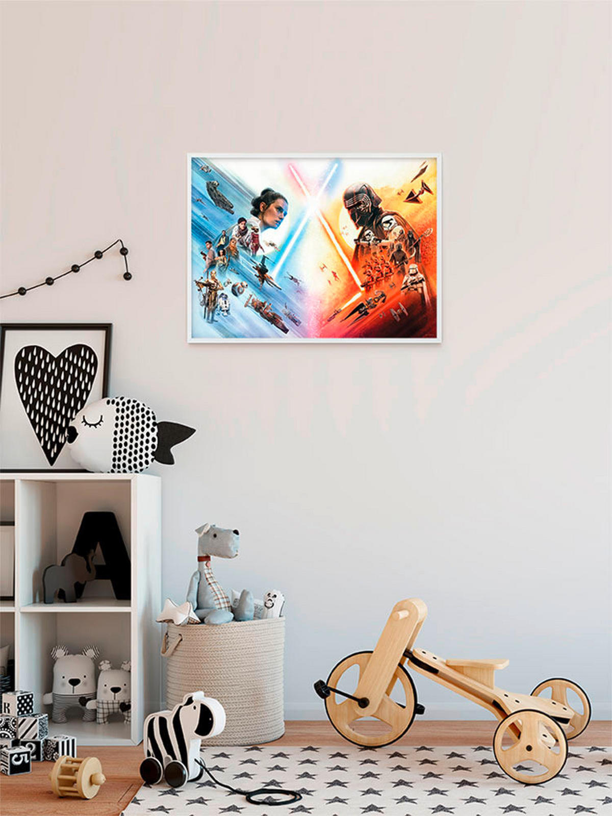 Komar Poster Star Wars Movie Poster Star Wars B/L: ca. 70x50 cm Star Wars Movie Poster - (70,00/50,00cm) - Komar
