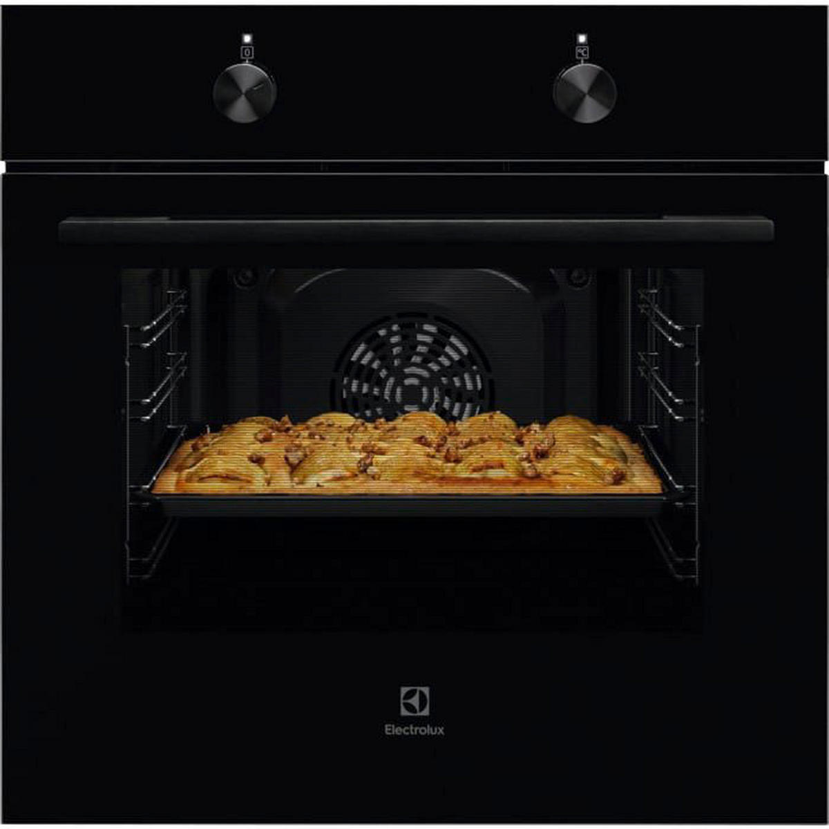Electrolux Einbaubackofenset ELXB1K schwarz B/H/T: ca. 59,4x59x56 cm ELXB1K - schwarz (59,40/59,00/56,00cm) - Electrolux