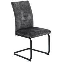 Schwingstuhl Gela anthrazit Microfaser Gela - anthrazit