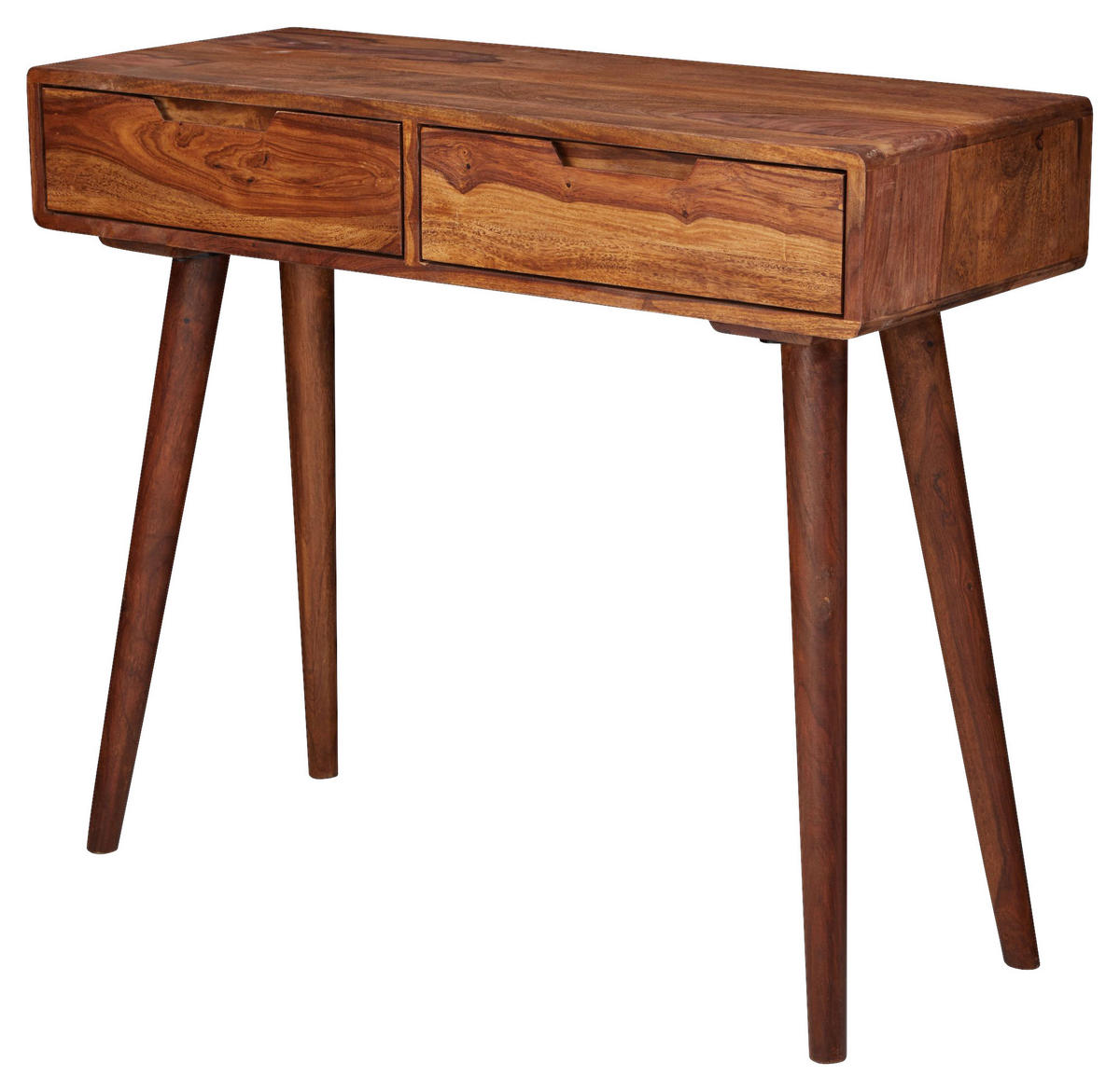 Konsolentisch natur Echtholz B/H/T: ca. 90x76x36 cm Konsolentisch - natur (90,00/76,00/36,00cm) - Wohnling