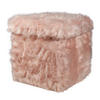 POCOline Sitzhocker rosa B/H/L: ca. 38x38x38 cm Sitzhocker_Plüsch - rosa (38,00/38,00/38,00cm) - POCOline