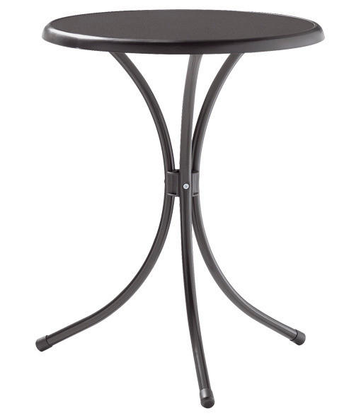 Sieger Säulenesstisch anthrazit Stahl H/D: ca. 72x60 cm Säulentisch_Sieger - anthrazit (60,00/72,00cm) - Sieger