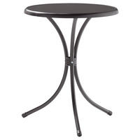 Sieger Säulenesstisch anthrazit Stahl H/D: ca. 72x60 cm Säulentisch_Sieger - anthrazit (60,00/72,00cm) - Sieger