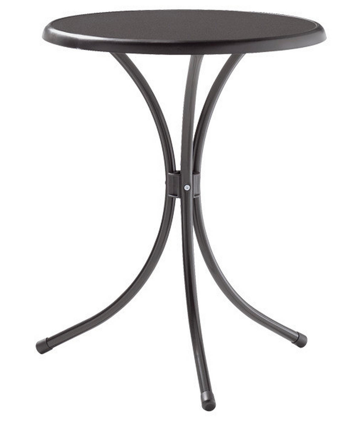 Sieger Säulenesstisch anthrazit Stahl H/D: ca. 72x60 cm Säulentisch_Sieger - anthrazit (60,00/72,00cm) - Sieger