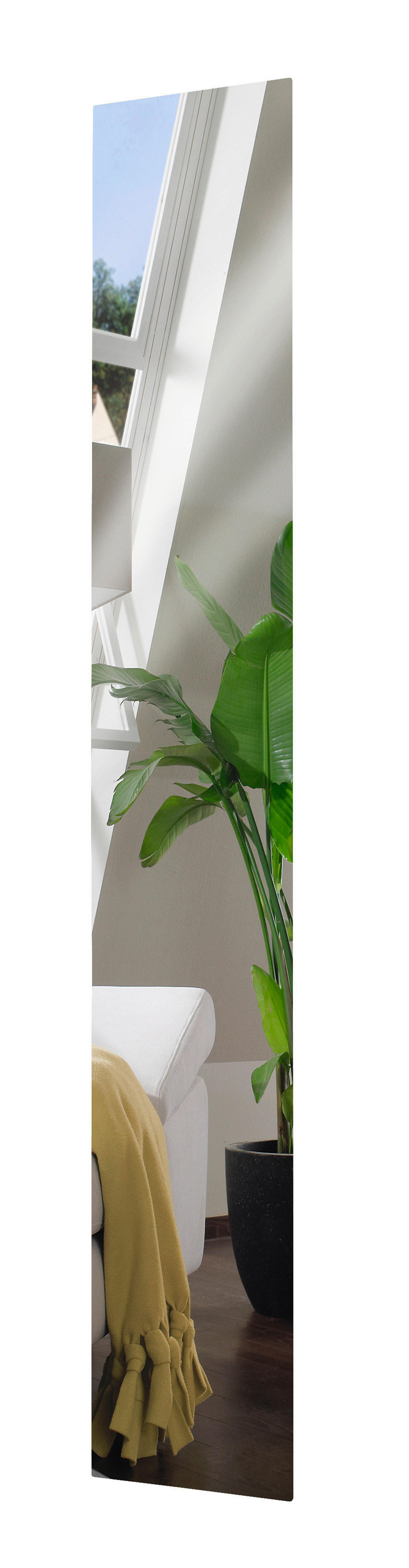 Wandspiegel Wanda grau B/H: ca. 25x150 cm Wanda - grau (25,00/150,00cm)