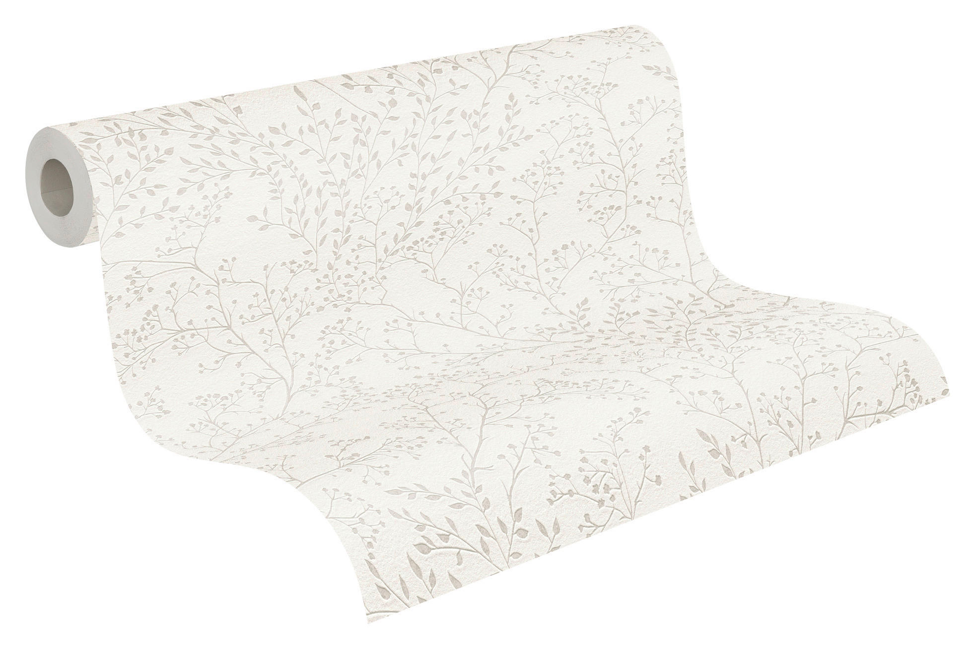 A.S.Creation Vliestapete Trendwall 2 Floral weiß B/L: ca. 53x1005 cm Trendwall 2 - weiß (53,00/1005,00cm) - A.S.Creation