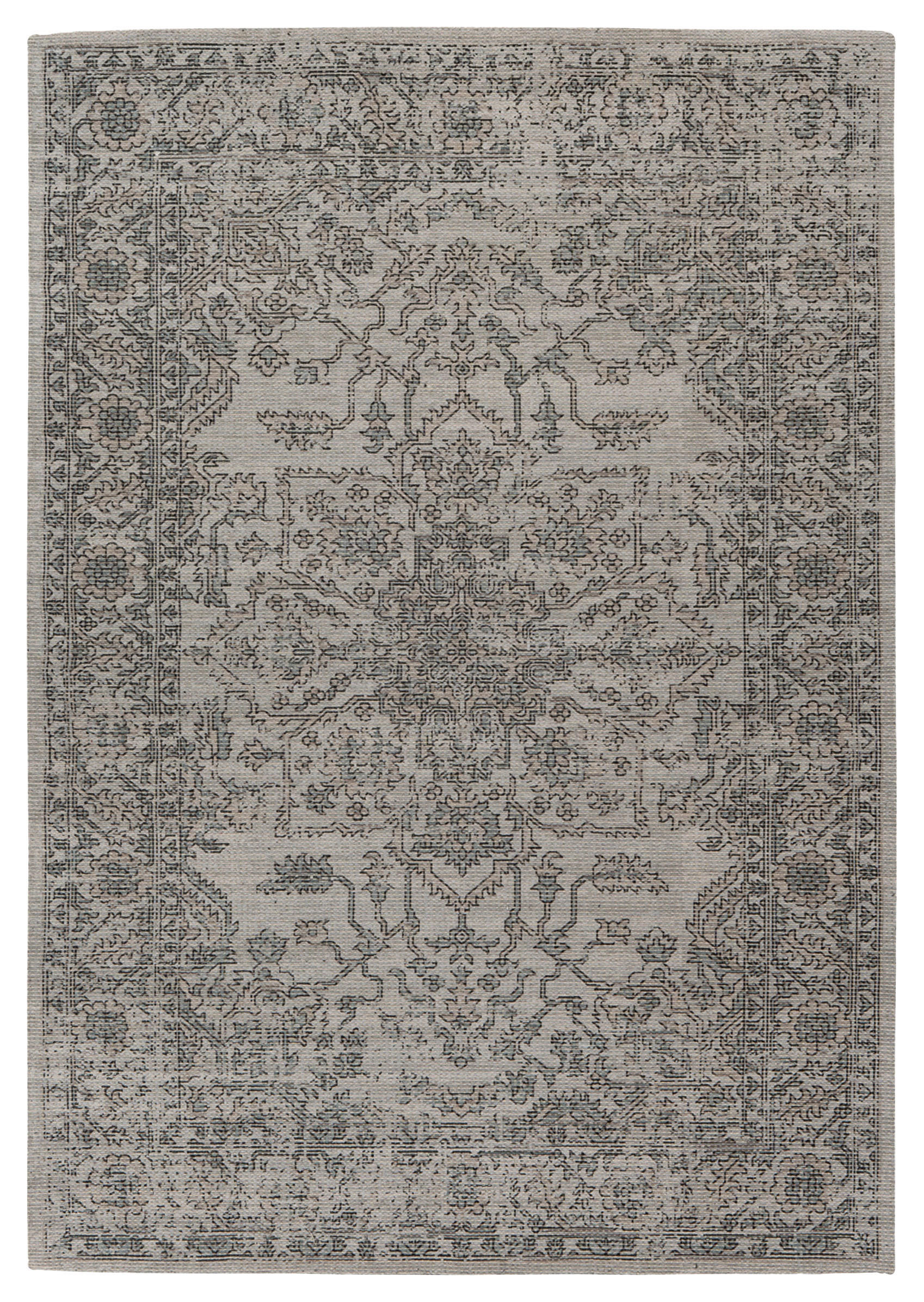 360Living Teppich Percy taupe B/L: ca. 160x230 cm günstig online kaufen