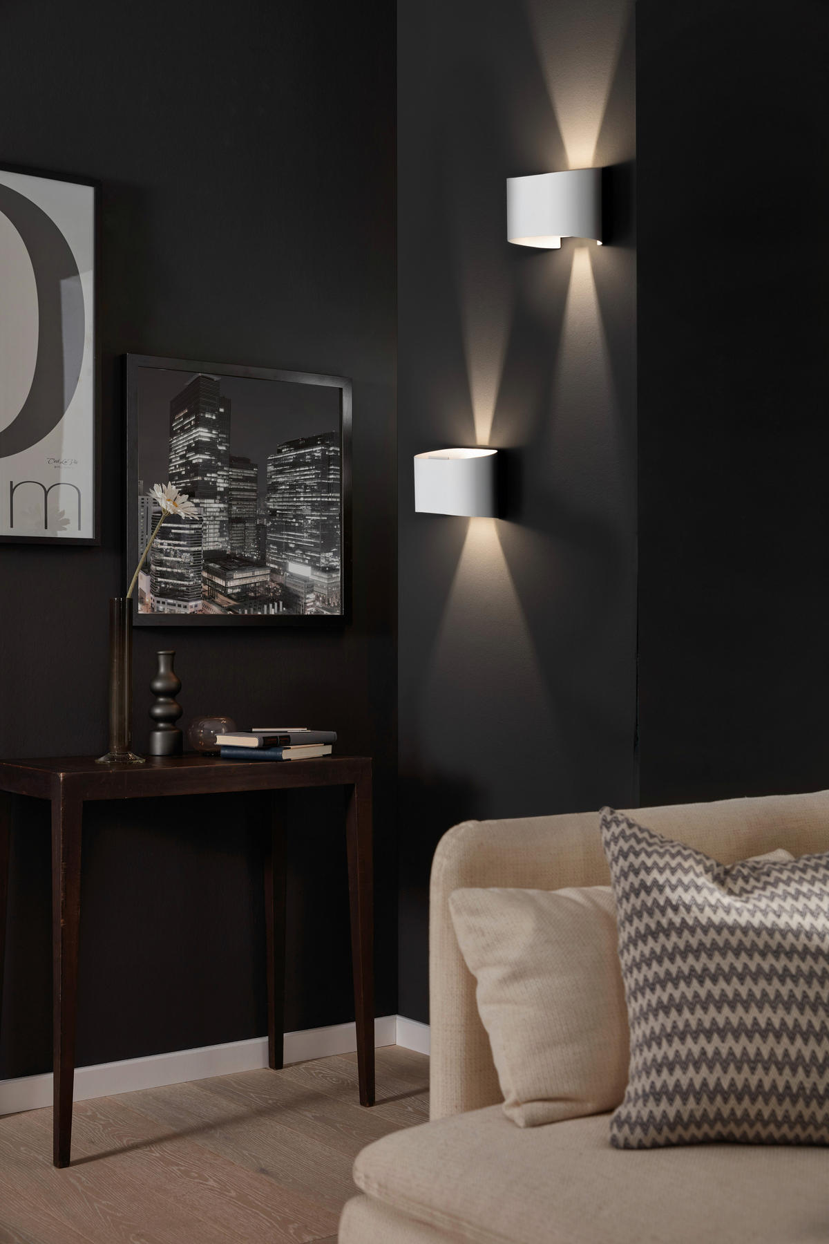 LED-Außen-Wandleuchte 30261 weiß B/H/T: ca. 18x12x10,5 cm Wall - weiß (18,00/12,00/10,50cm) - Fischer & Honsel