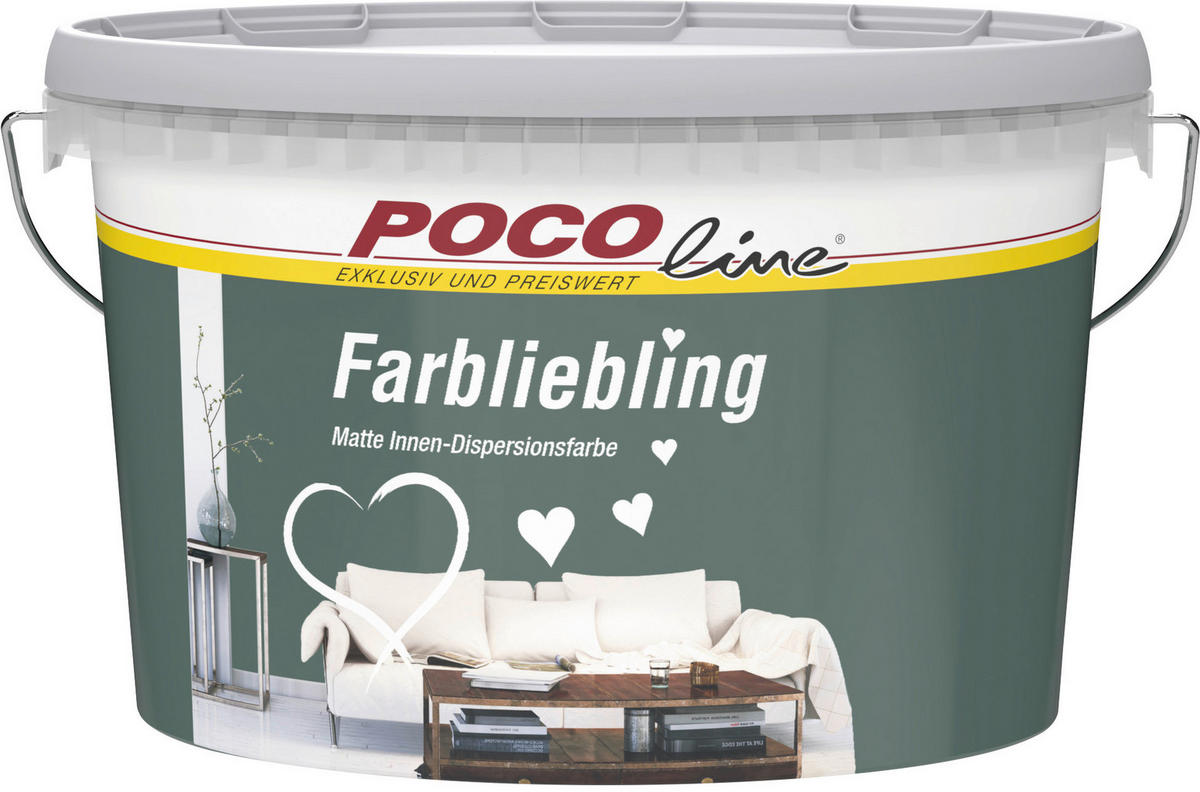 POCOline Raumfarbe Farbliebling La Gomera ca. 2,5 l Farbliebling - La Gomera (2,50l) - POCOline