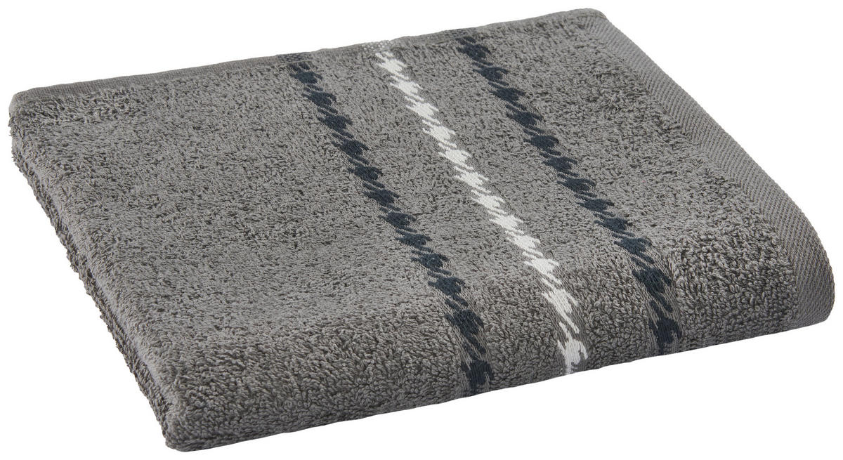 POCOline Handtuch ANNA ANNA - anthrazit (50,00/100,00cm) - POCOline