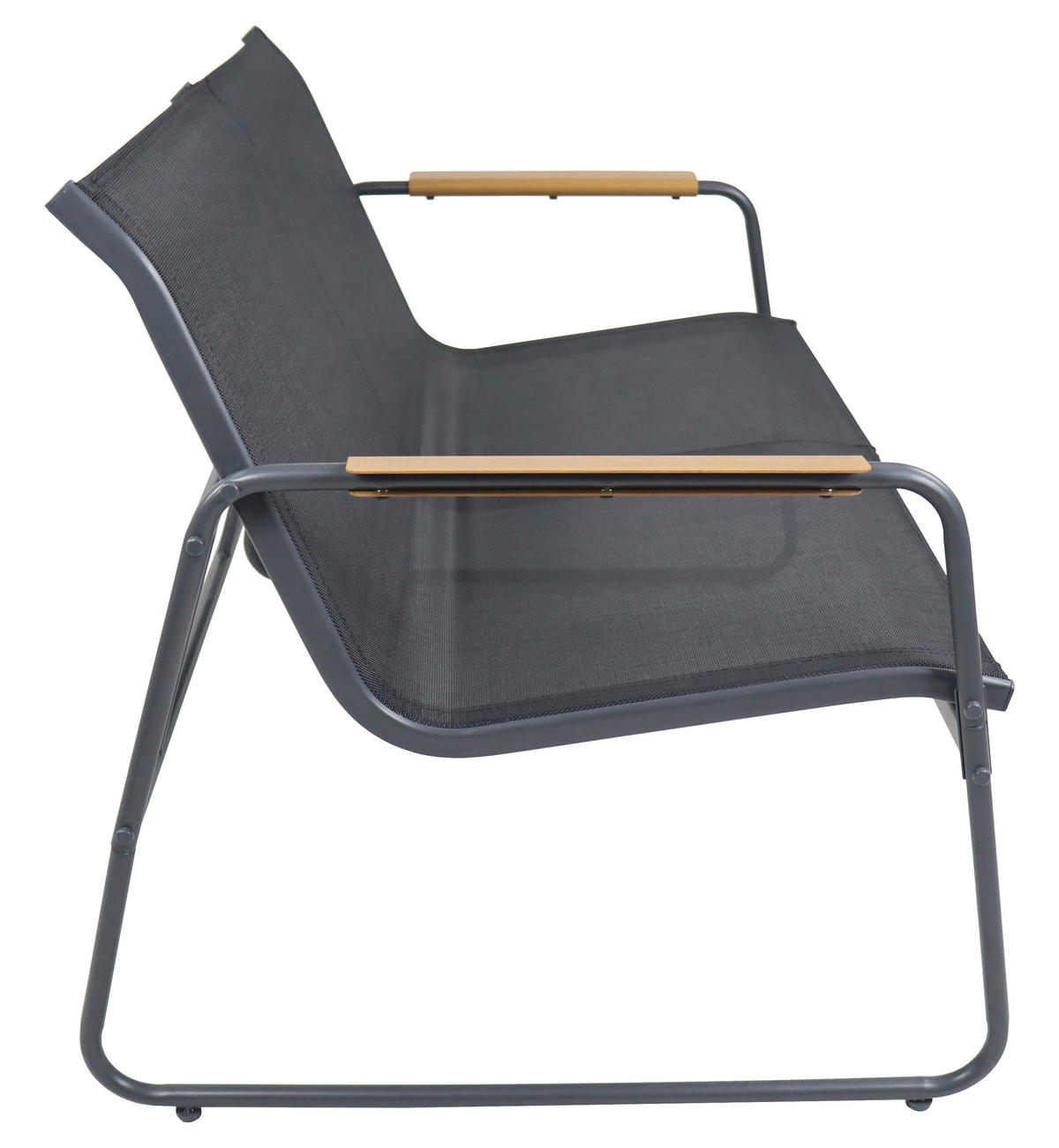 VCM Gartensitzgruppe creme Textilene B/H/L: ca. 110x76x74 cm Gartensitz-/Essgruppe 4 tlg. - creme (74,00/110,00/76,00cm) - VCM