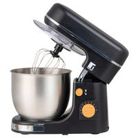 BERGNER Standmixer silber schwarz Edelstahl B/H/L: ca. 23x33,7x38 cm BAKING LOVERS - schwarz/silber (38,00/23,00/33,70cm) - BERGNER