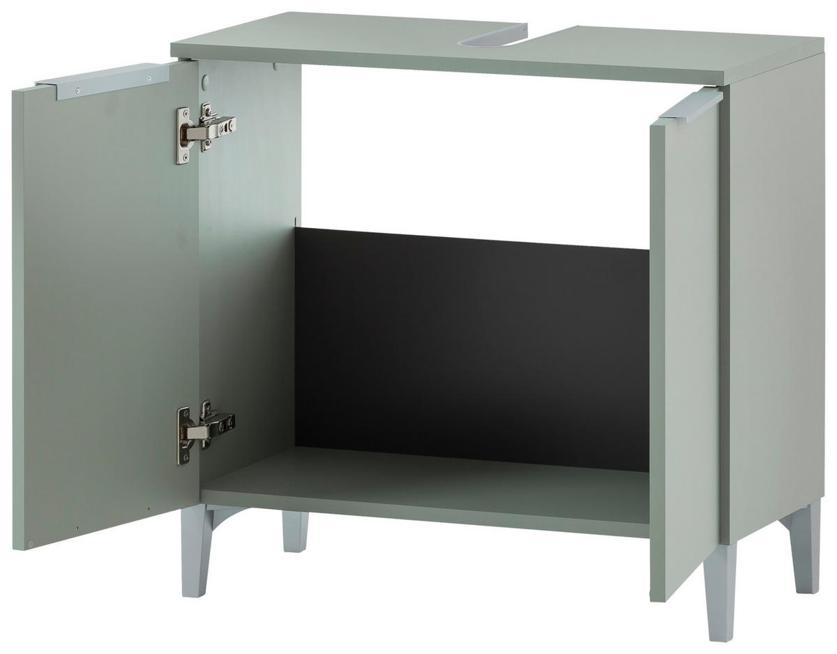 Waschbeckenunterschrank Smilla Pistazie B/H/T: ca. 63,5x61,1x31,9 cm Smilla - Pistazie (63,50/61,10/31,90cm) - Schildmeyer
