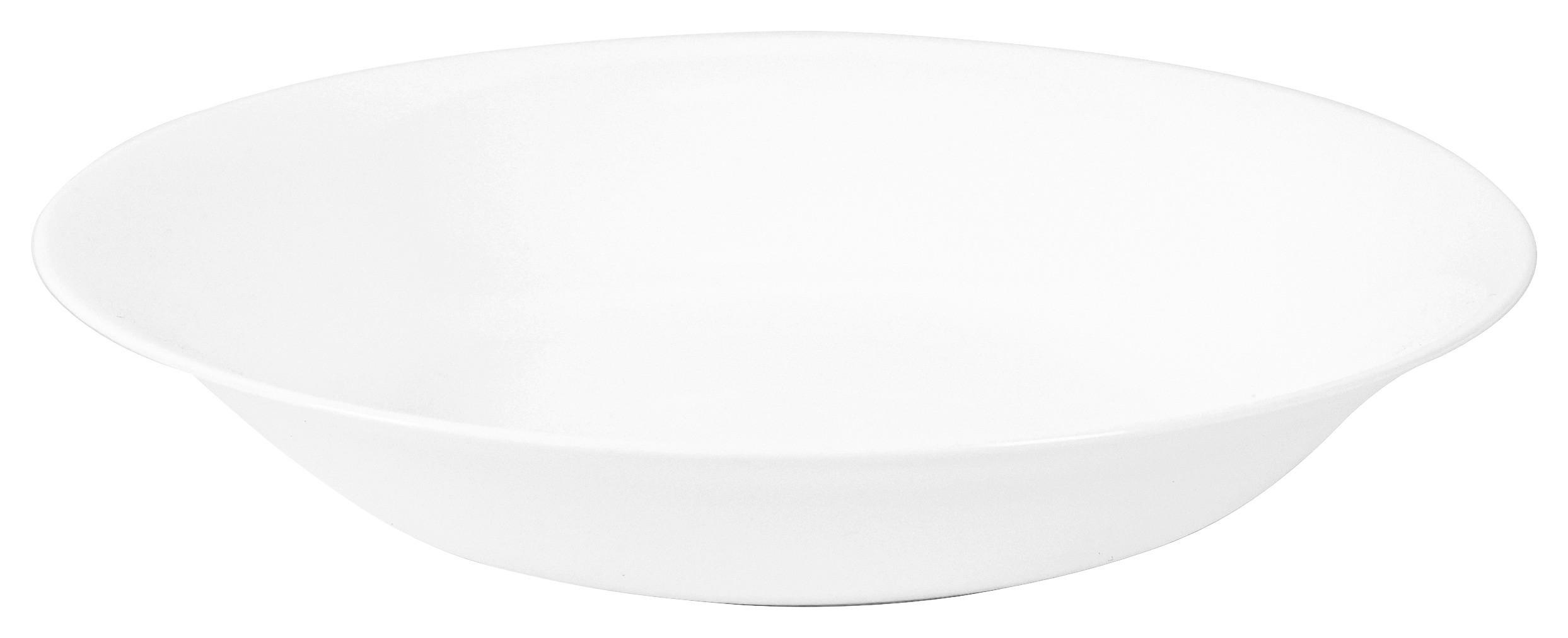 Teller weiß Opal-Hartglas Teller_Aria tief - weiß