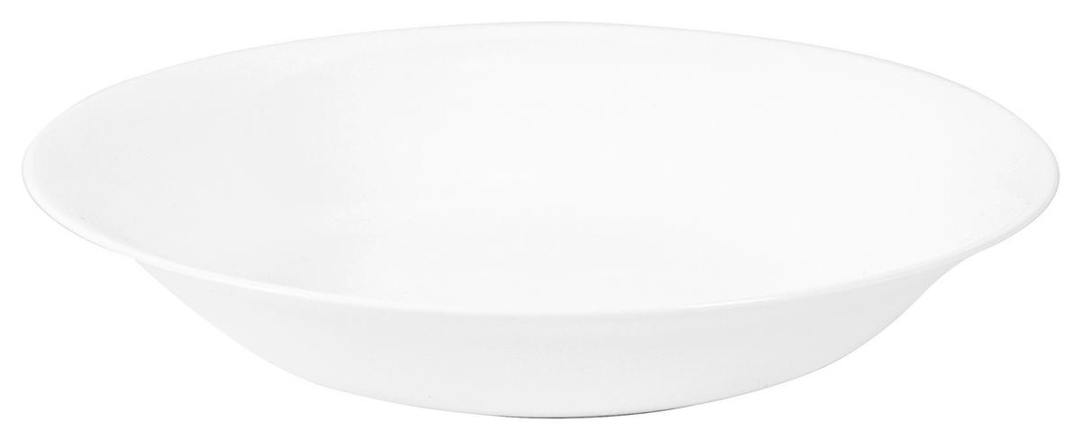 Teller weiß Opal-Hartglas Teller_Aria tief - weiß