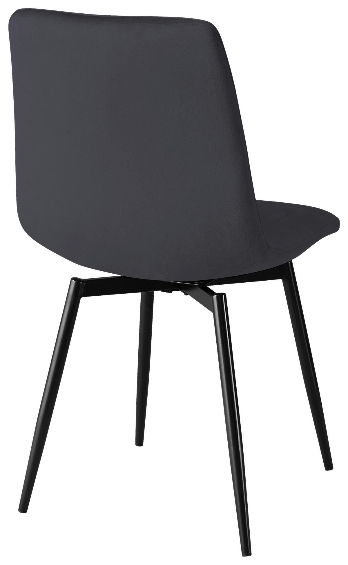 Stuhl Ayra Samt B/H/T: ca. 57x85x57 cm Ayra - (57,00/85,00/57,00cm)