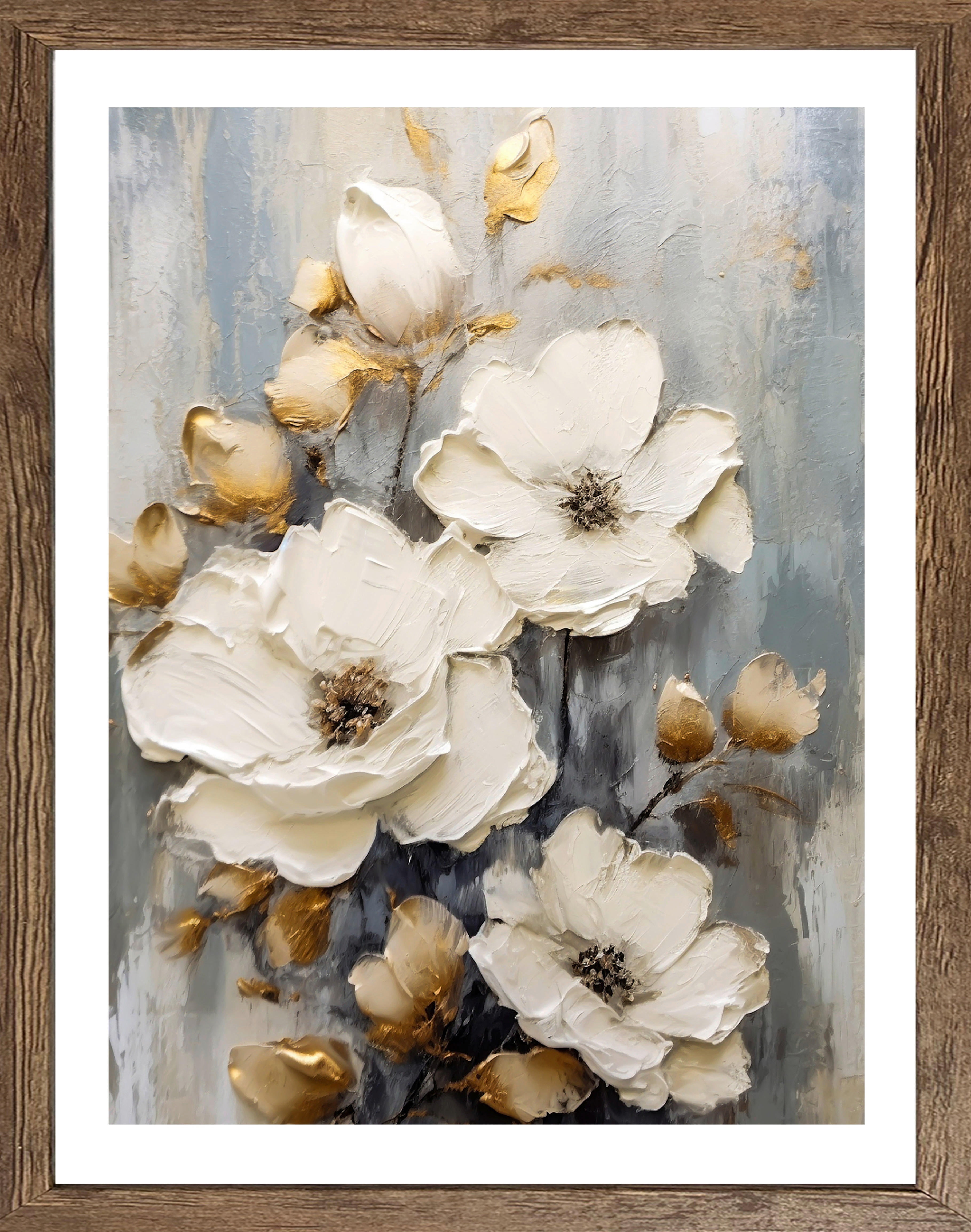 Bönninghoff Gerahmtes Bild Blumen Bild_Cheb 40x50cm - Bönninghoff