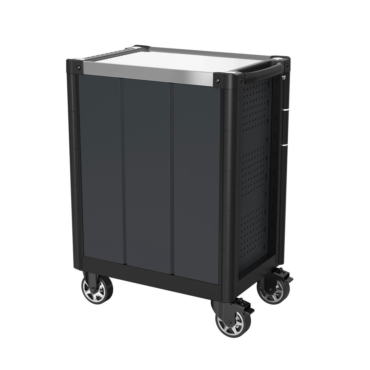 Werkstattwagen Mento schwarz B/H/L: ca. 73x98x48 cm Mento - schwarz (48,00/73,00/98,00cm) - Feistos