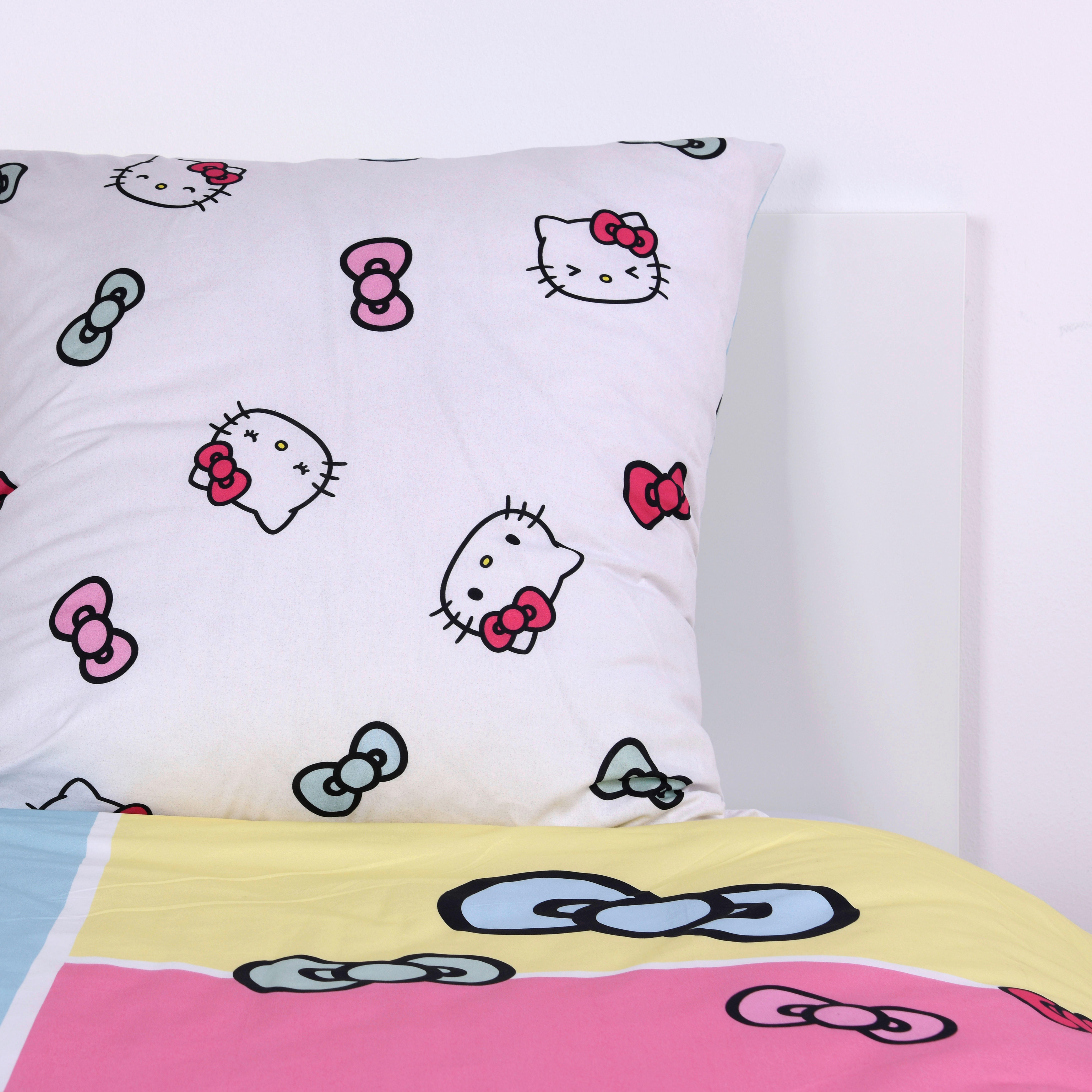 Bettwäsche Renforce Bettwäsche Hello Kitty - bunt - Hello Kitty