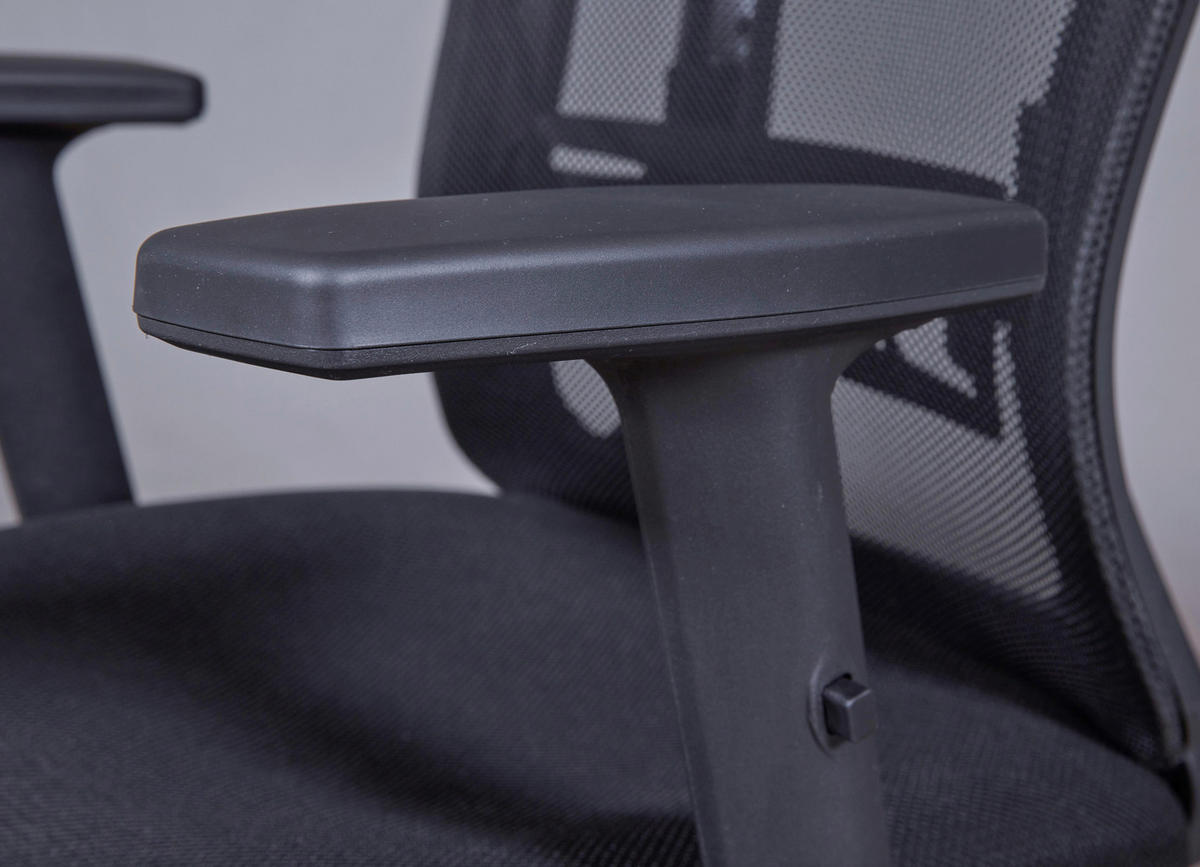 Drehstuhl XL Administrator schwarz Textil XL Administrator - schwarz (61,00/88,00/125,00cm) - Inter Link