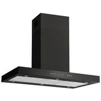 Amica Dunstabzugshaube IH694610S schwarz B/H/T: ca. 90x62,5x60 cm IH694610S - schwarz (90,00/62,50/60,00cm) - Amica