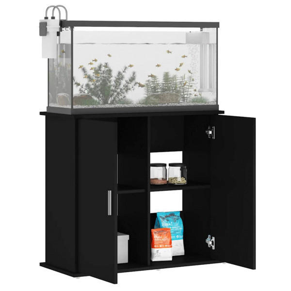 VidaXL Aquariumständer Aquariumständer - schwarz (81,00/73,00/36,00cm) - VidaXL