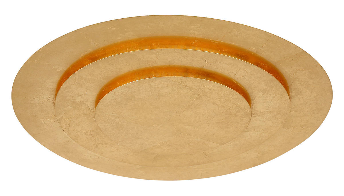 GLOBO LED-Deckenleuchte Heda 48465-40 gold Metall H/D: ca. 5x49 cm Heda - gold (49,00/5,00cm) - GLOBO