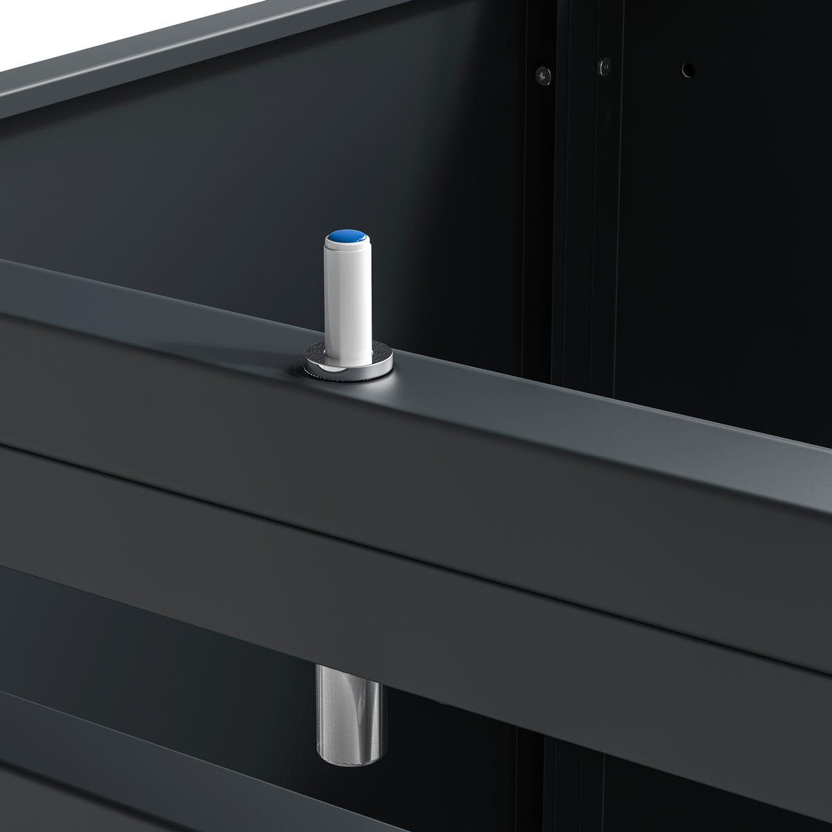 Westmann Mülltonnenbox Lacina braun B/H/L: ca. 264x116x80 cm Lacina - braun (80,00/264,00/116,00cm) - Westmann