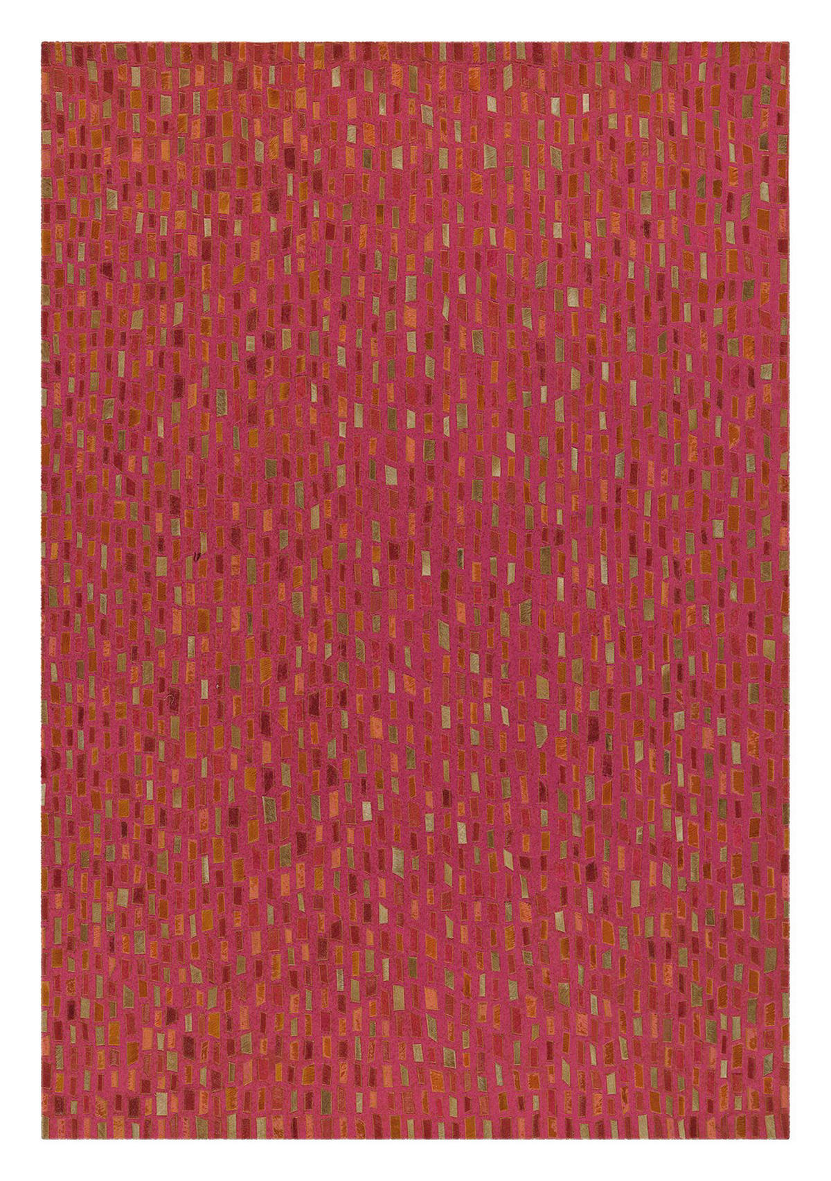 Arte Espina Kurzflorteppich Wild 8022 rot B/L: ca. 140x200 cm Wild 8022 - rot (140,00/200,00cm) - Arte Espina