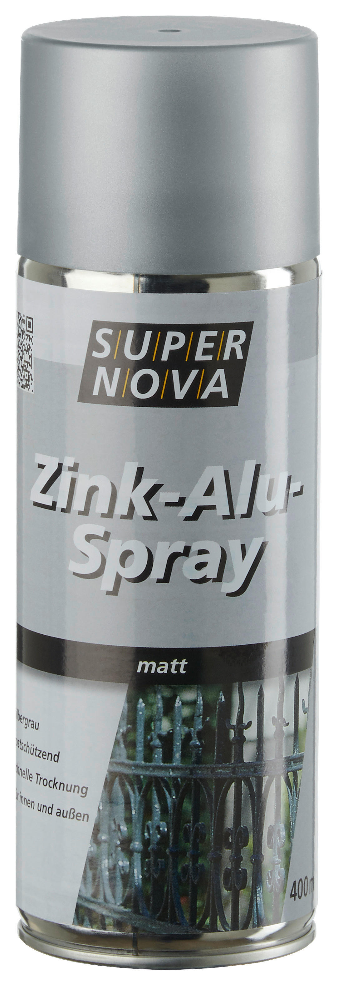 Super-Nova Zink-Alu Spray Alu ca. 0,4 l Zink-Alu_Spray 400ml - Alu (400ml) - Super-Nova