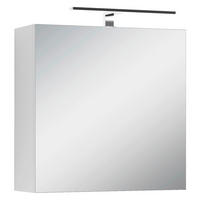 Spiegelschrank SPREE weiß B/H/T: ca. 60x60x20 cm SPREE - weiß (60,00/60,00/20,00cm) - byLIVING
