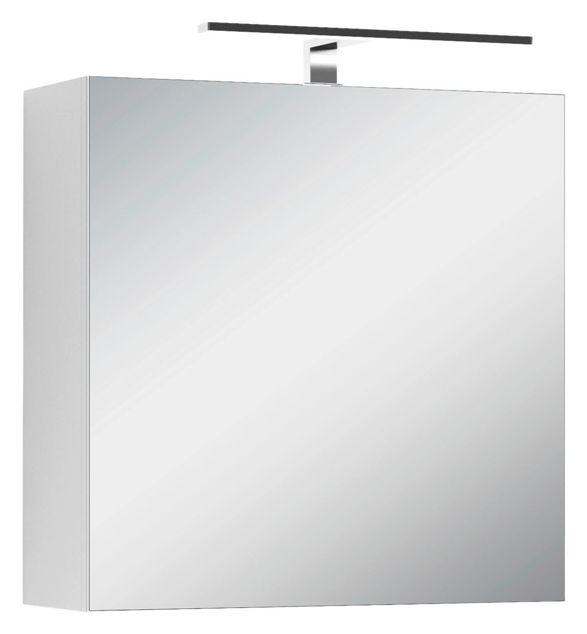 Spiegelschrank SPREE weiß B/H/T: ca. 60x60x20 cm SPREE - weiß (60,00/60,00/20,00cm) - byLIVING