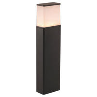 Näve Leuchten LED-Außenwandleuchte 1250697 anthrazit Aluminium Kunststoff B/H/L: ca. 12,5x50x7 cm LED Außensockelleuchte Vigo mit LED - anthrazit (7,00/12,50/50,00cm) - Näve Leuchten
