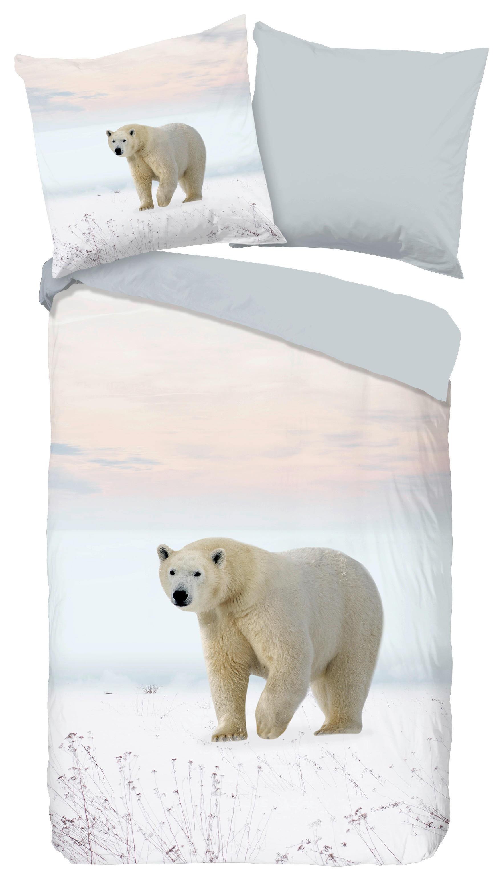 Microfaser Bettwäsche Bjorn Bjorn - Multi (135,00/200,00cm) - Pure