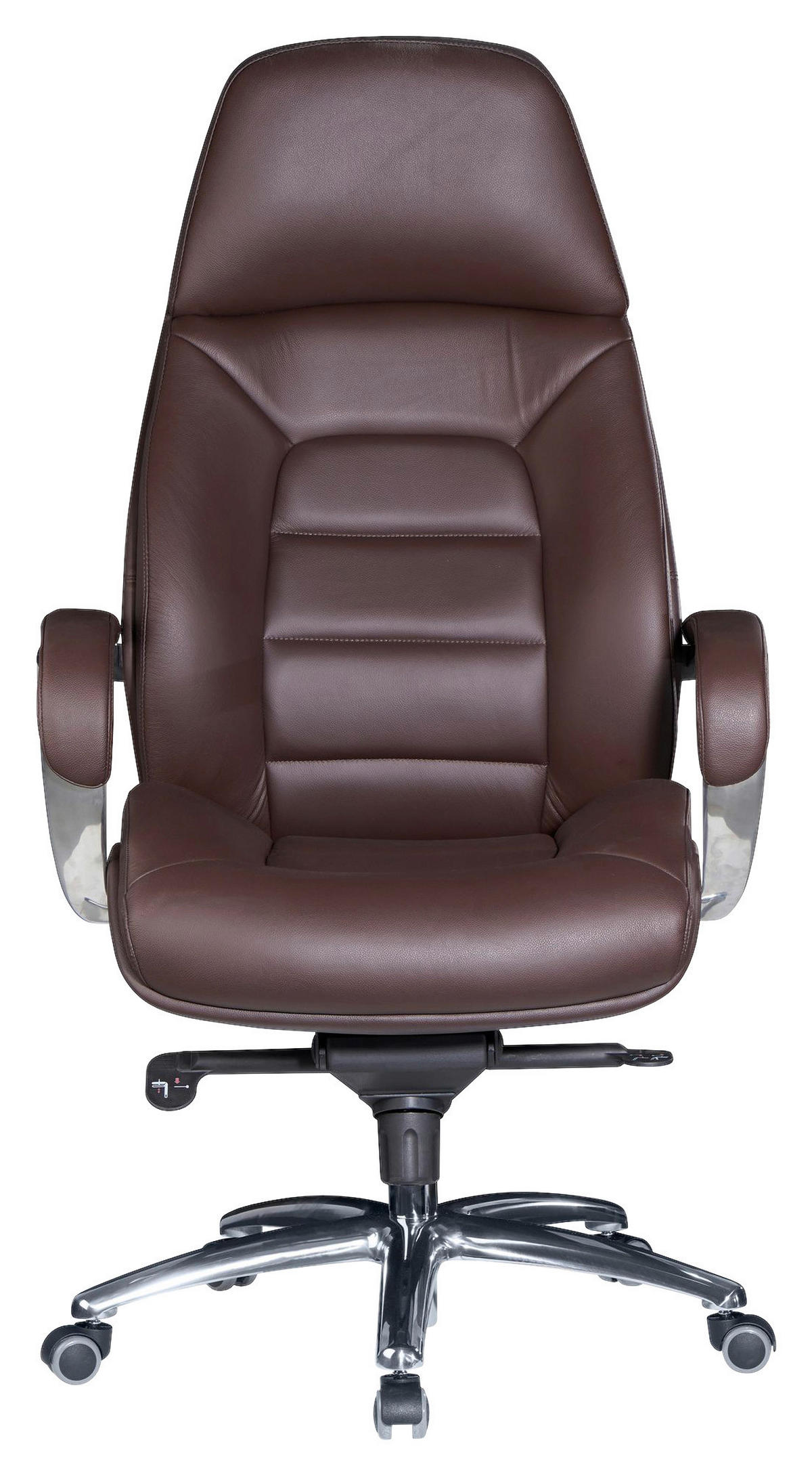 Drehstuhl braun Bürostuhl - braun (67,00/137,00/67,00cm) - Amstyle