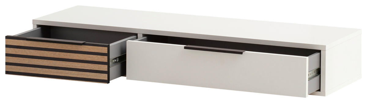 Konsolentisch Loft weiß matt B/H/T: ca. 103,7x16,4x32,05 cm Loft - weiß (103,70/16,40/32,05cm) - Möbelpartner