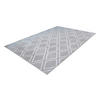 360Living Teppich Monroe grau B/L: ca. 120x170 cm Monroe - blau/grau (120,00/170,00cm) - 360Living