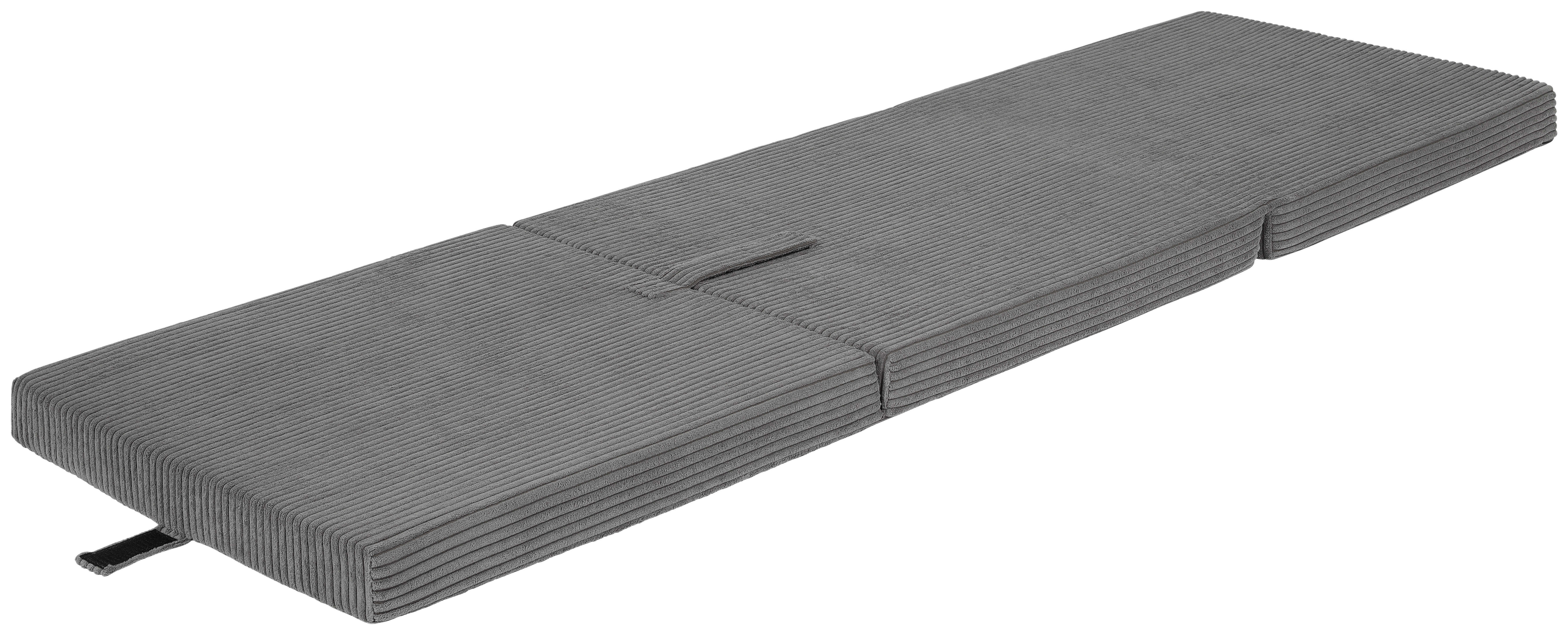 Faltmatratze Rumba grau Liegefläche B/L: ca. 60x190 cm Rumba - grau (60,00/7,00/190,00cm)
