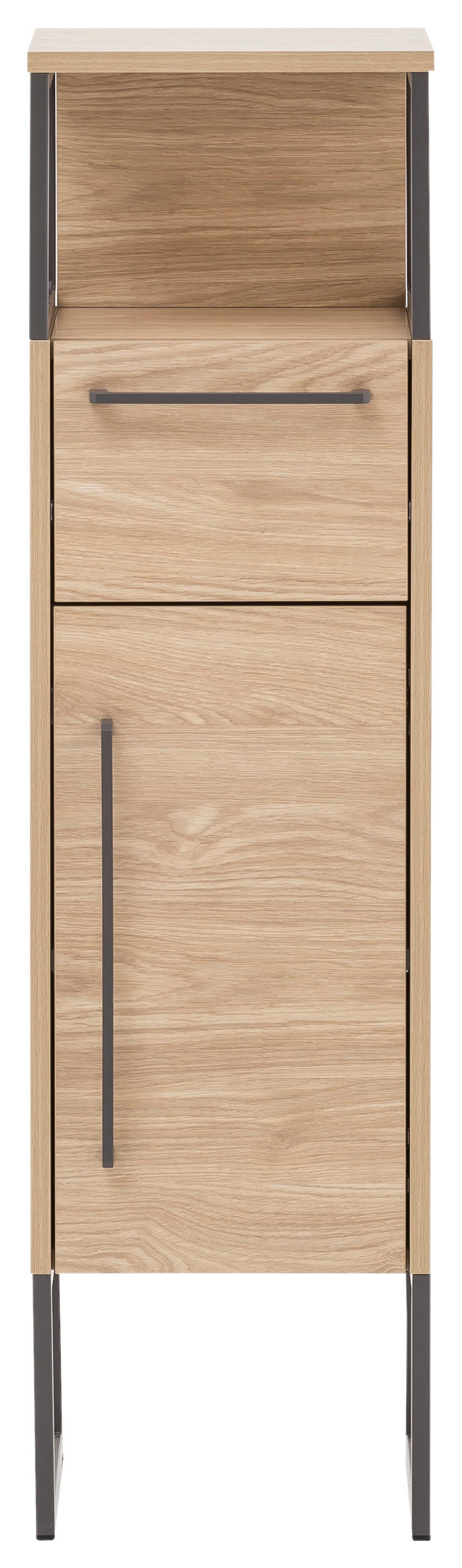 Midischrank Limone Eiche hell Nachbildung B/H/T: ca. 30,4x112,5x33,1 cm Limone - Eiche (30,40/112,50/33,10cm) - Möbelpartner
