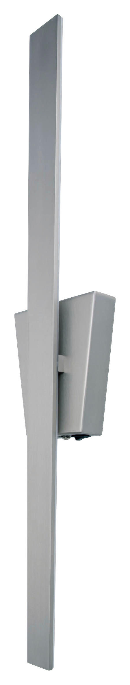 Näve Leuchten LED-Leuchten 1386750 nickel matt Metall Kunststoff B/H/T: ca. 4,5x62x10 cm 1 Brennstellen Trevor - nickel matt (4,50/62,00/10,00cm) - Näve Leuchten