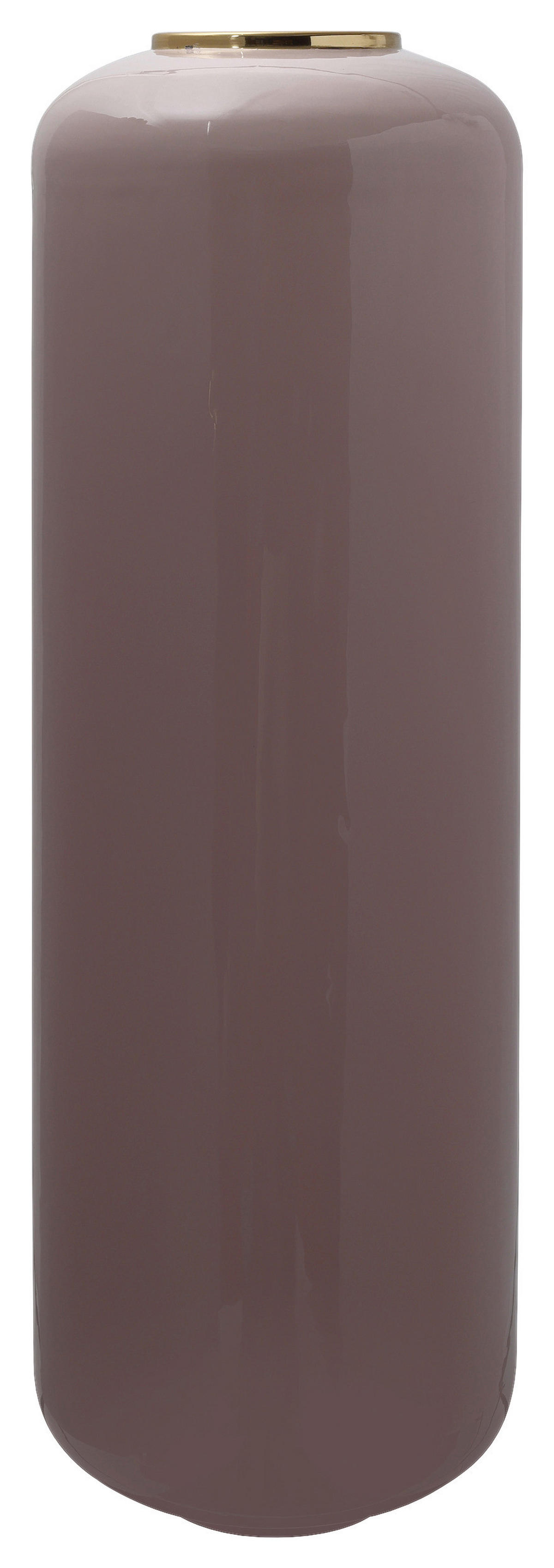 360Living Bodenvase Art Deco 190 altrosa Eisen B/H/T: ca. 30x91x30 cm Art Deco 190 - gold/altrosa (30,00/91,00/30,00cm) - 360Living