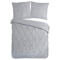 Bettwäsche Elegance silber Polyester B/L: ca. 155x220 cm Elegance - silber (155,00/220,00cm) - Pure