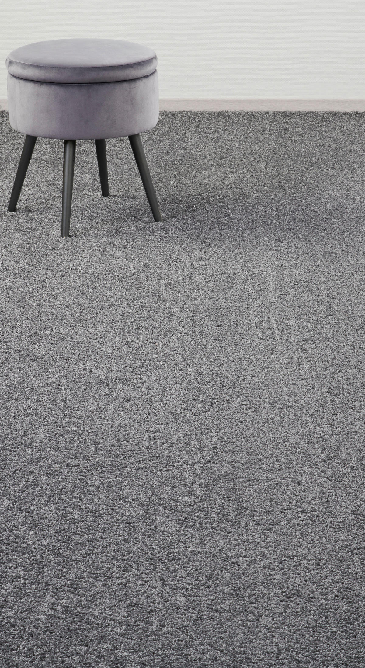 Teppichboden Crown dunkelgrau B: ca. 400 cm pro m² Crown - dunkelgrau (400,00cm)