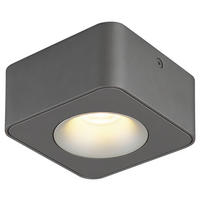 GLOBO LED-Spot dunkelgrau Aluminium Kunststoff B/H/T: ca. 11,7x5,5x11,7 cm 1 Brennstellen HANGARAU - dunkelgrau (11,70/5,50/11,70cm) - GLOBO