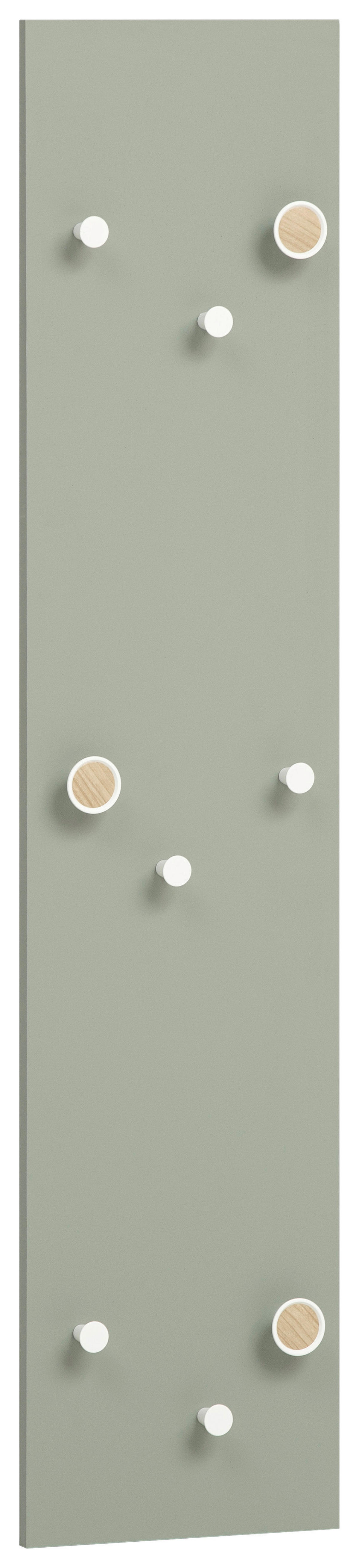 Garderobenpaneel Bjarne Pistazie B/H/T: ca. 24,5x109x2,6 cm Bjarne - Pistazie (24,50/109,00/2,60cm) - Schildmeyer