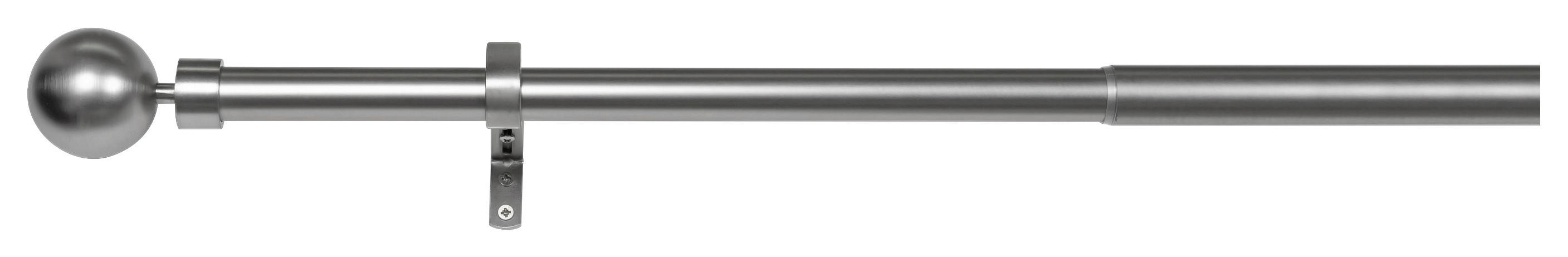 ondeco Stilgarnituren habito/ball-classic Edelstahloptik Metall ausziehbar von ca. 190 bis 360 cm 1.0 Läufe habito/ball-classic - Edelstahloptik - ondeco