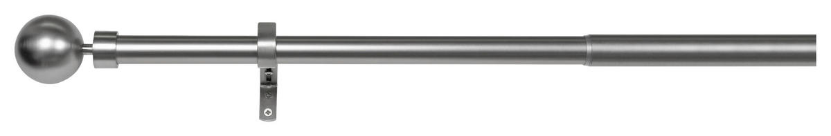 Stilgarnituren habito/ball-classic Edelstahloptik Metall ausziehbar von ca. 190 bis 360 cm 1.0 Läufe habito/ball-classic - Edelstahloptik - ondeco